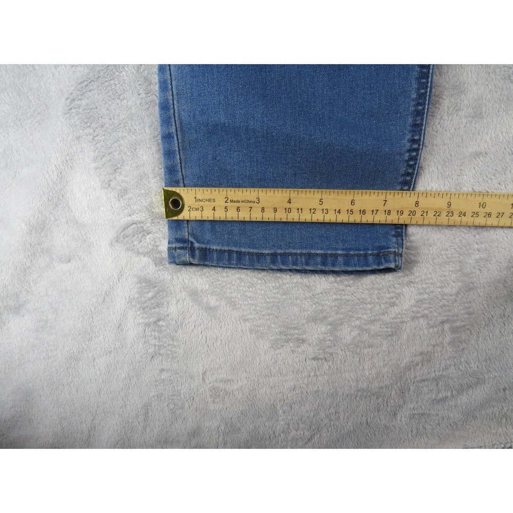Buffalo‎ David Bitton Axel Jeans Mens 38x30 Blue Slim Stretch Denim Straight Leg - Picture 6 of 9